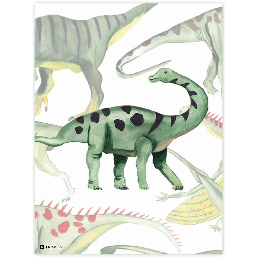 Bild für Babyzimmer Dinosaurier