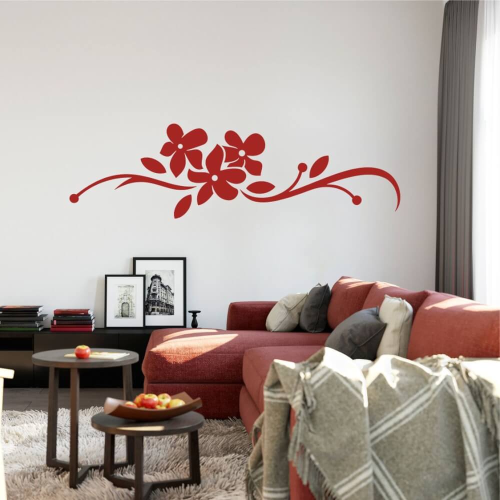 Blumen Wanddekoration Fur Ihr Zuhause Inspio