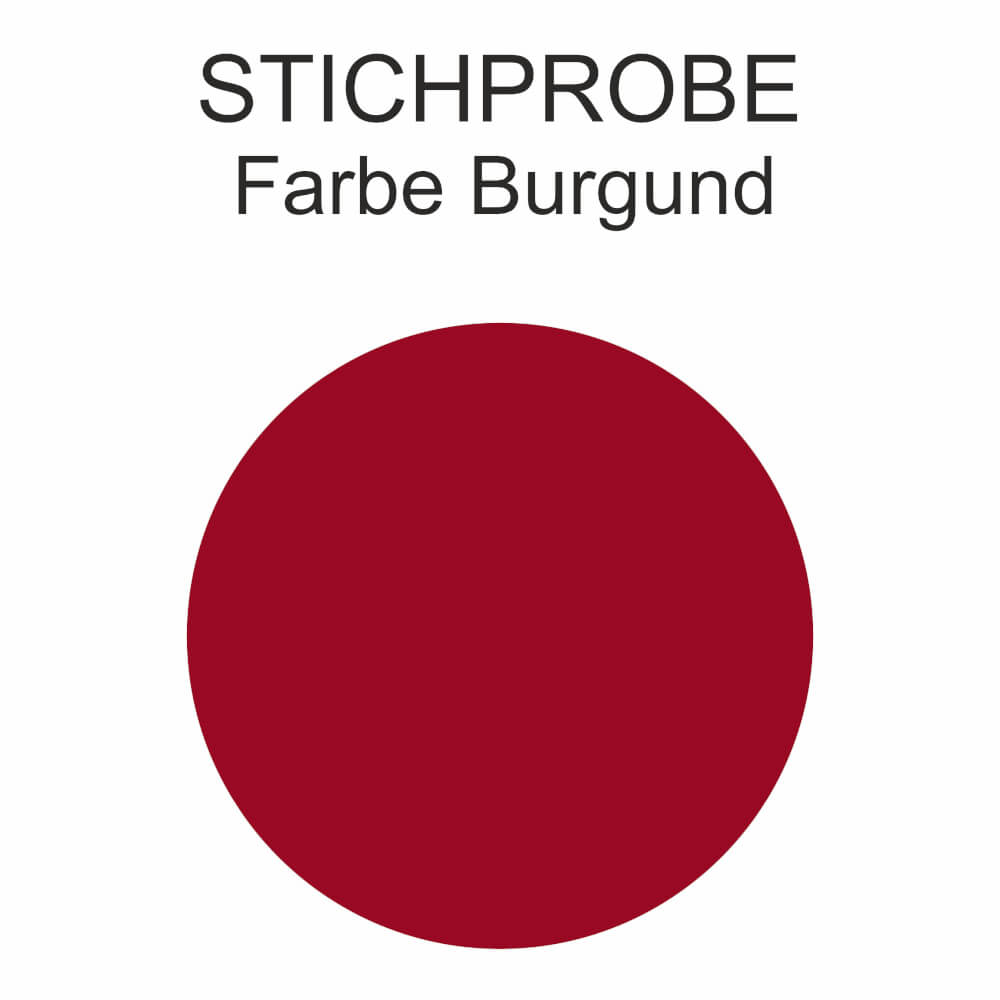 STICHPROBE Farbe 3322 - Burgund